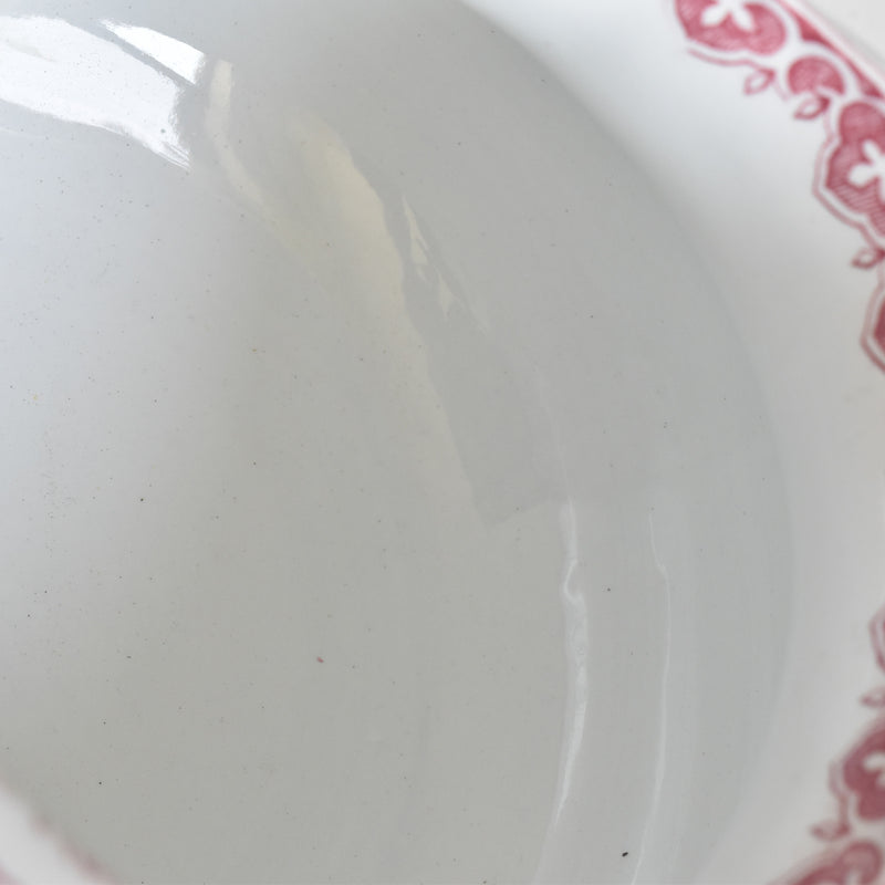 Antique Creil et Montereau Pitcher - Bouquets