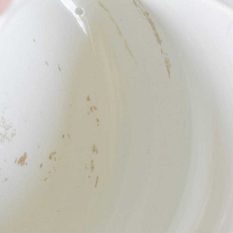 Antique Digoin & Sarreguemines White Pitcher