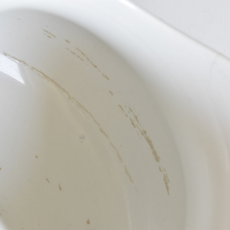 Antique Digoin & Sarreguemines White Pitcher