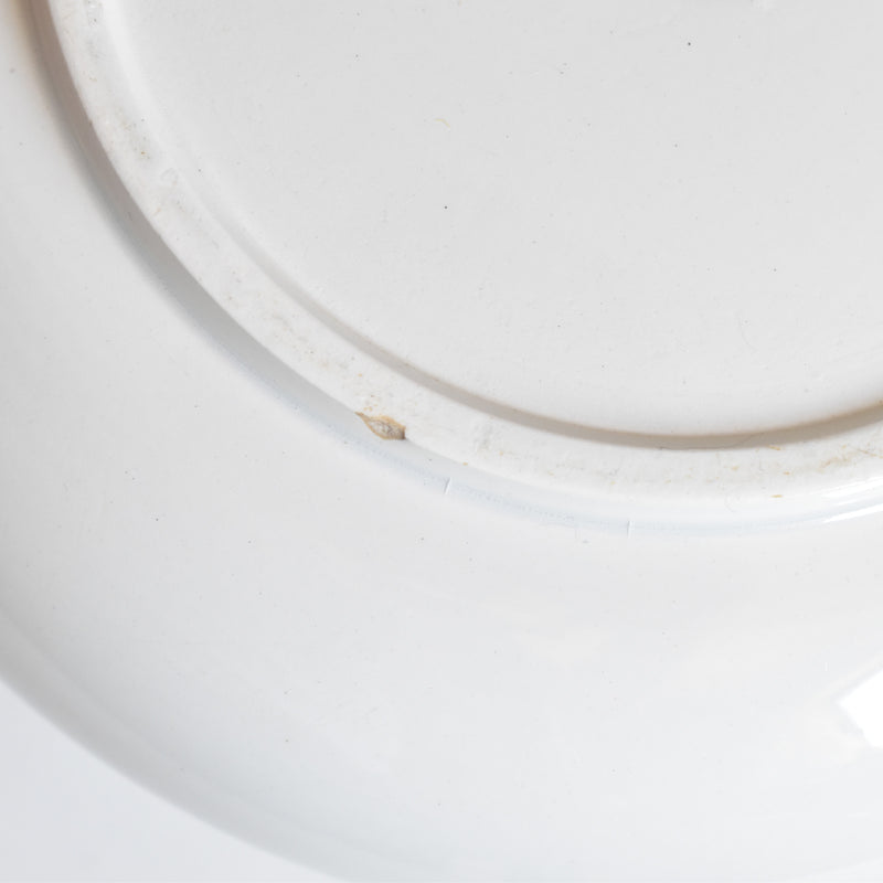 Antique Digoin & Sarreguemines White Pitcher