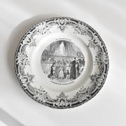 アンティーク絵皿 クレイユモントロー L.M&Cie / Pélerinages n°8