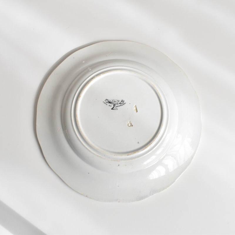 Antique Decorative Plate Creil et Montereau L.M&Cie / Pélerinages n°8
