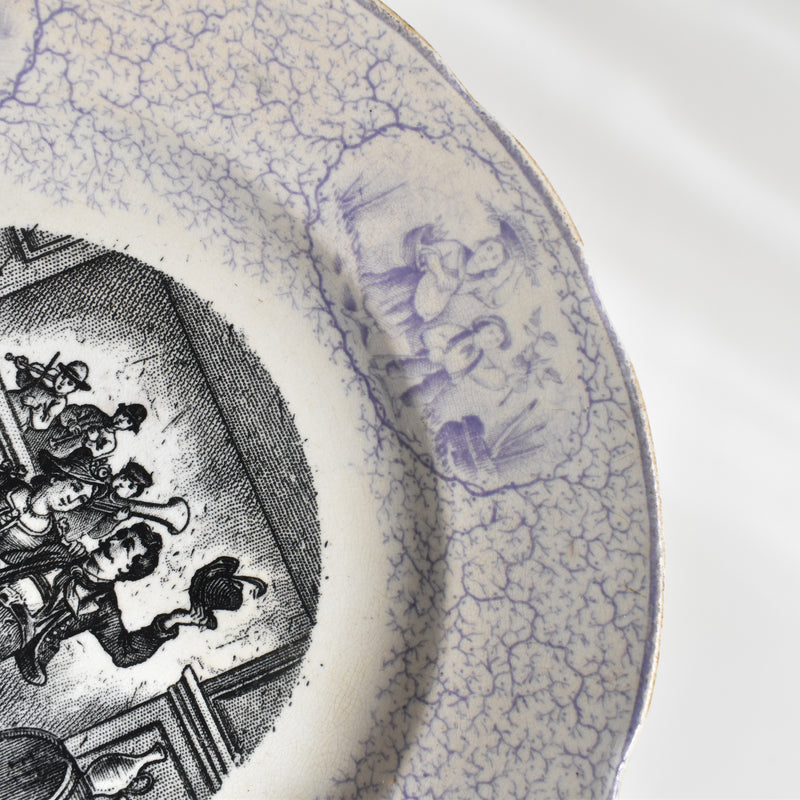 Antique Decorative Plate Pecsone February