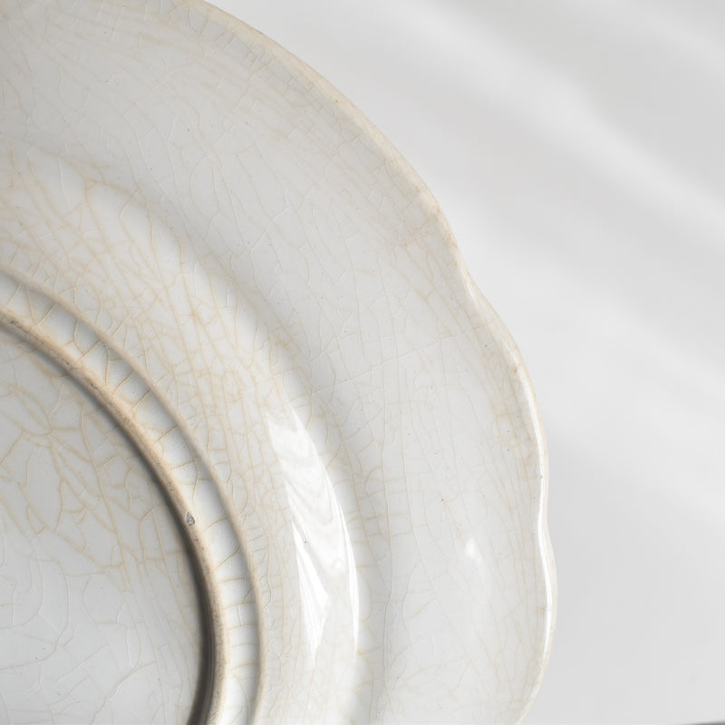 Antique Decorative Plate, U&C Sarreguemines, September