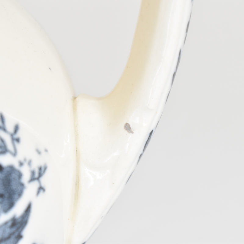 Antique Pitcher & Bowl Saint Amand Anémone
