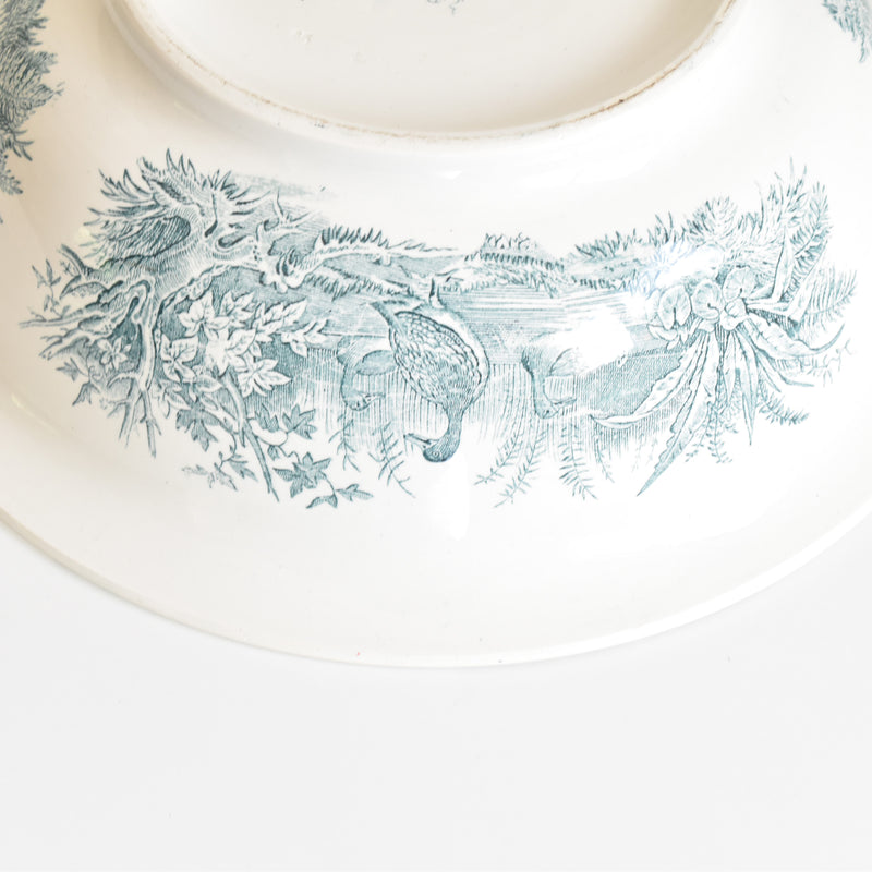 Antique Pitcher & Basin U&C Sarreguemines Canards