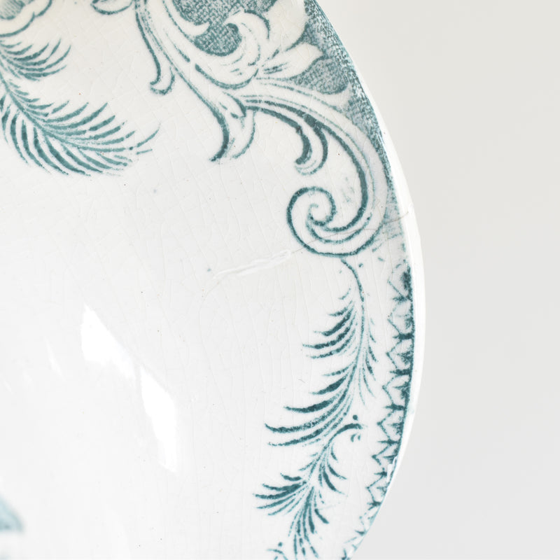 Antique Pitcher & Basin U&C Sarreguemines Canards