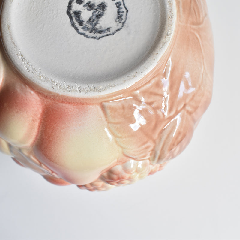 Vintage Pitcher Sarreguemines Barbotine B