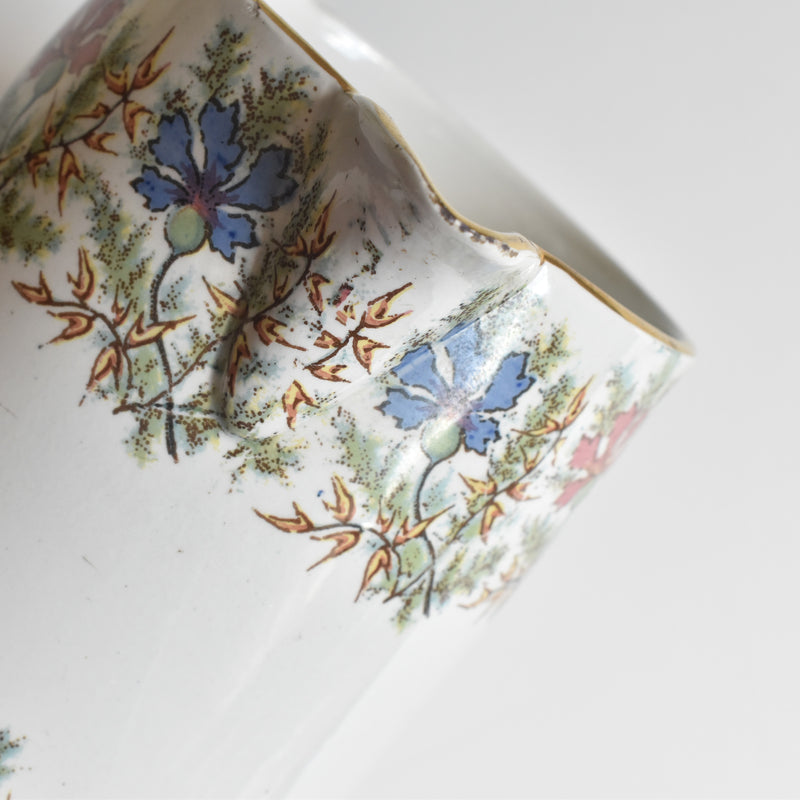 Vintage Digoin & Sarreguemines Pitcher, Dec. 1186