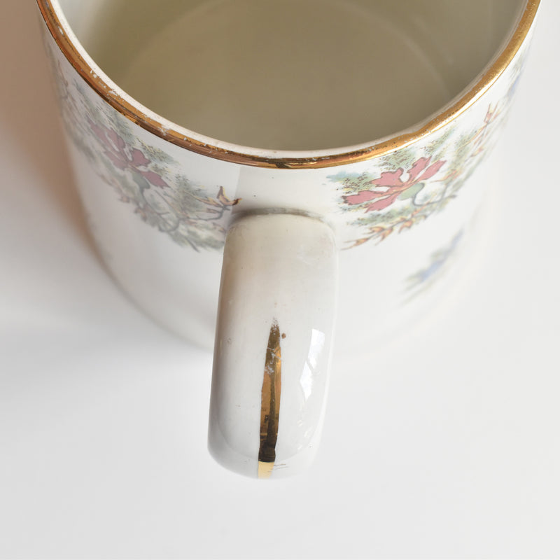 Vintage Digoin & Sarreguemines Pitcher, Dec. 1186