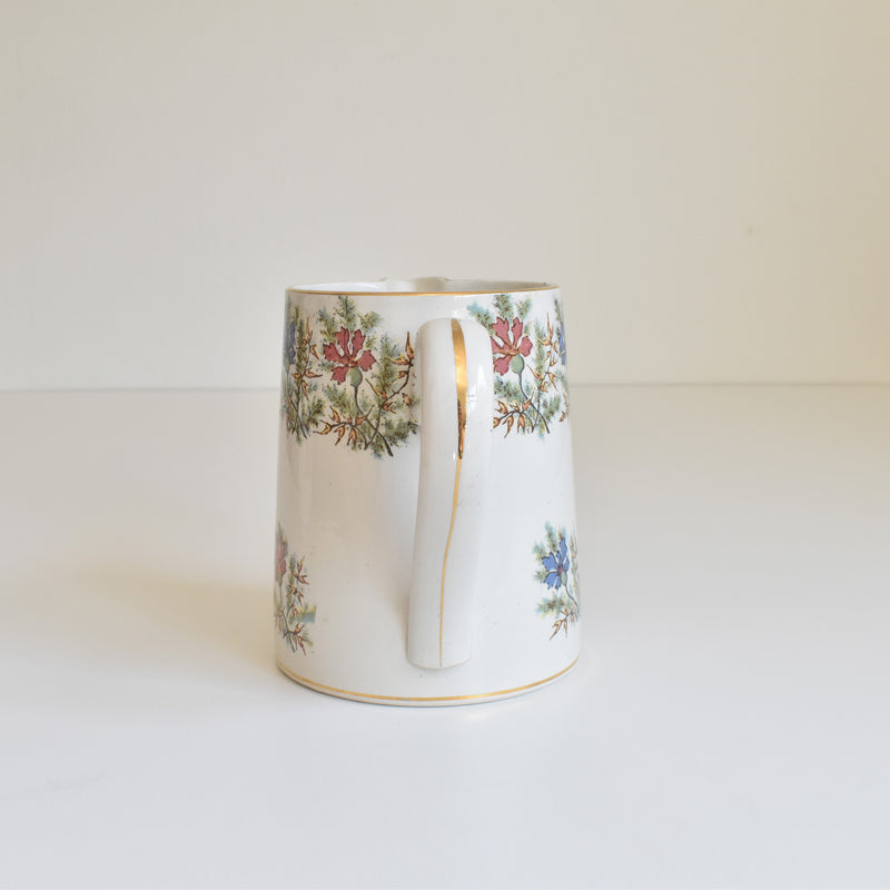 Vintage Digoin & Sarreguemines Pitcher, Dec. 1186