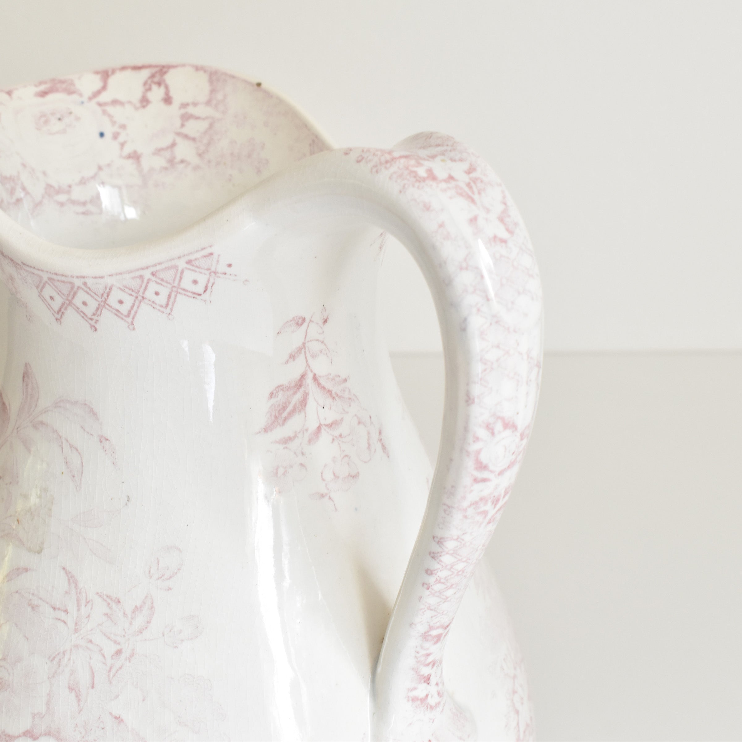 アンティークピシェ U&Cサルグミンヌ Jardiniére / rose — Loane Interior