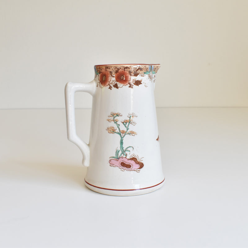 Antique Pitcher, Digoin & Sarreguemines Kyoto