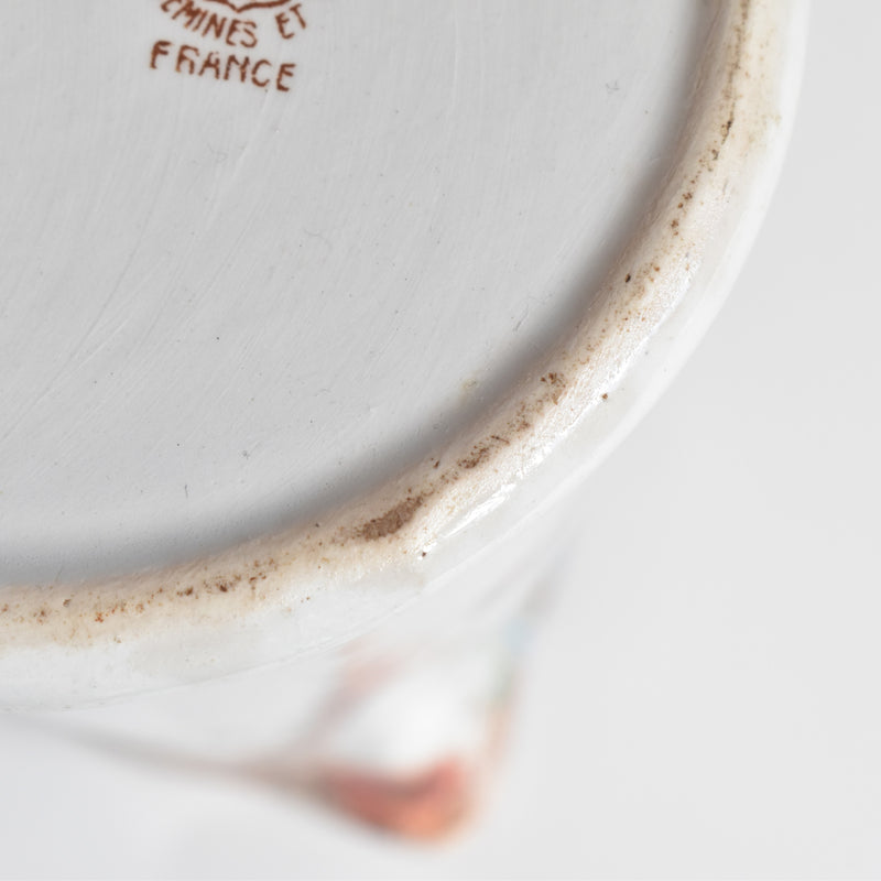 Antique Pitcher, Digoin & Sarreguemines Kyoto