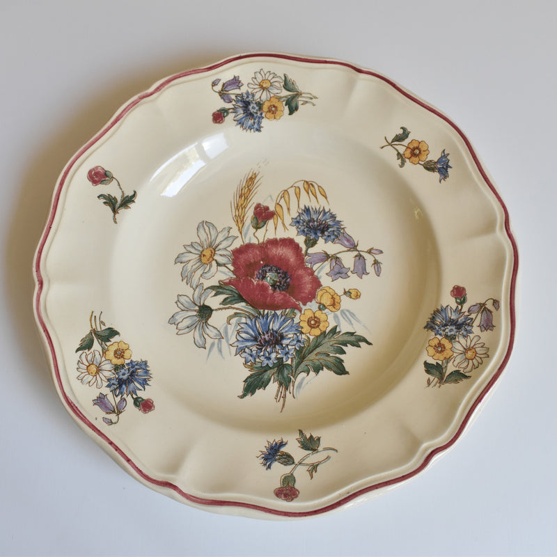 Vintage Plate Digoin & Sarreguemines Agreste B
