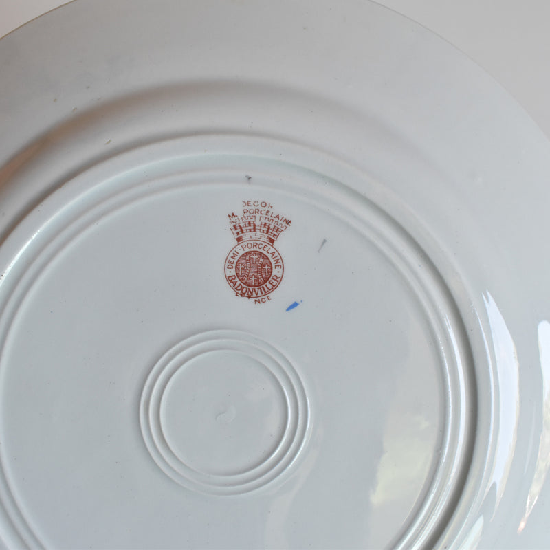 Antique plate Badonviller A