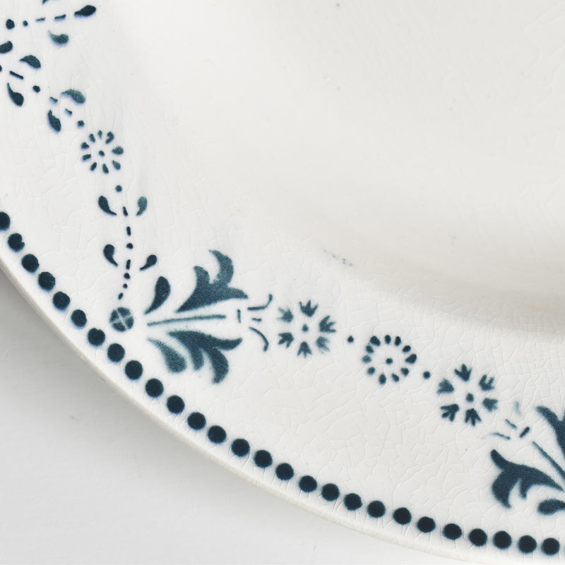 アンティーク深皿 バドンヴィレー Brunoy (ブリュノワ) B