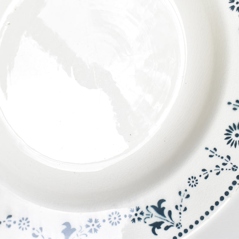 アンティーク深皿 バドンヴィレー Brunoy (ブリュノワ) C