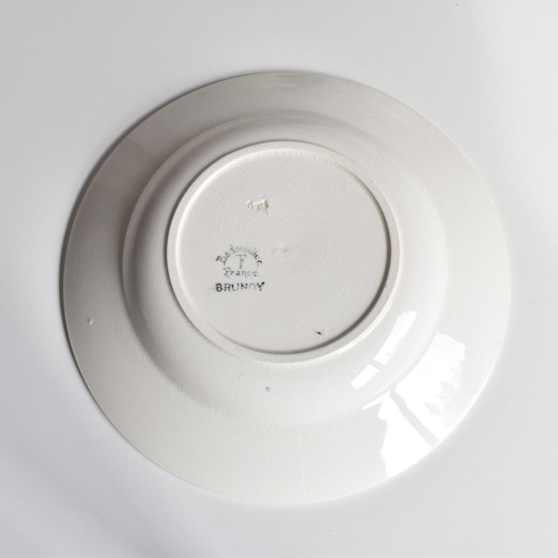 アンティーク深皿 バドンヴィレー Brunoy (ブリュノワ) C