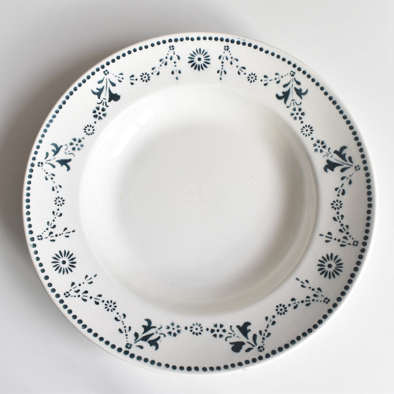 アンティーク深皿 バドンヴィレー Brunoy (ブリュノワ) D