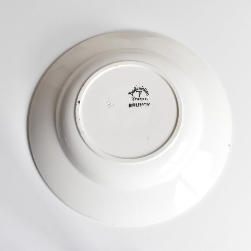 アンティーク深皿 バドンヴィレー Brunoy (ブリュノワ) D