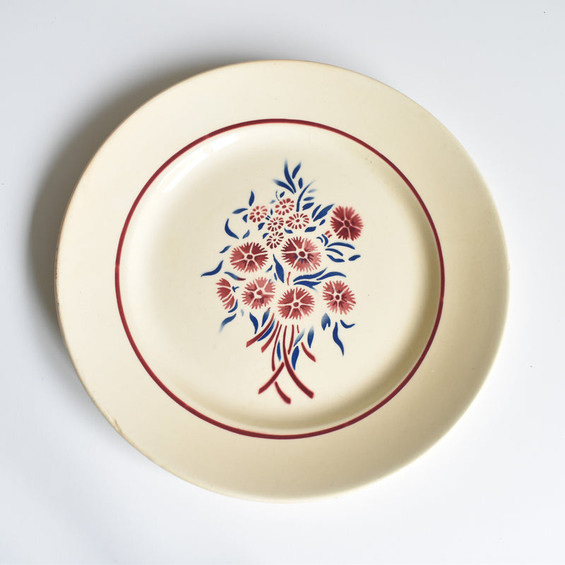 Antique Plate, Badonviller, Francine B