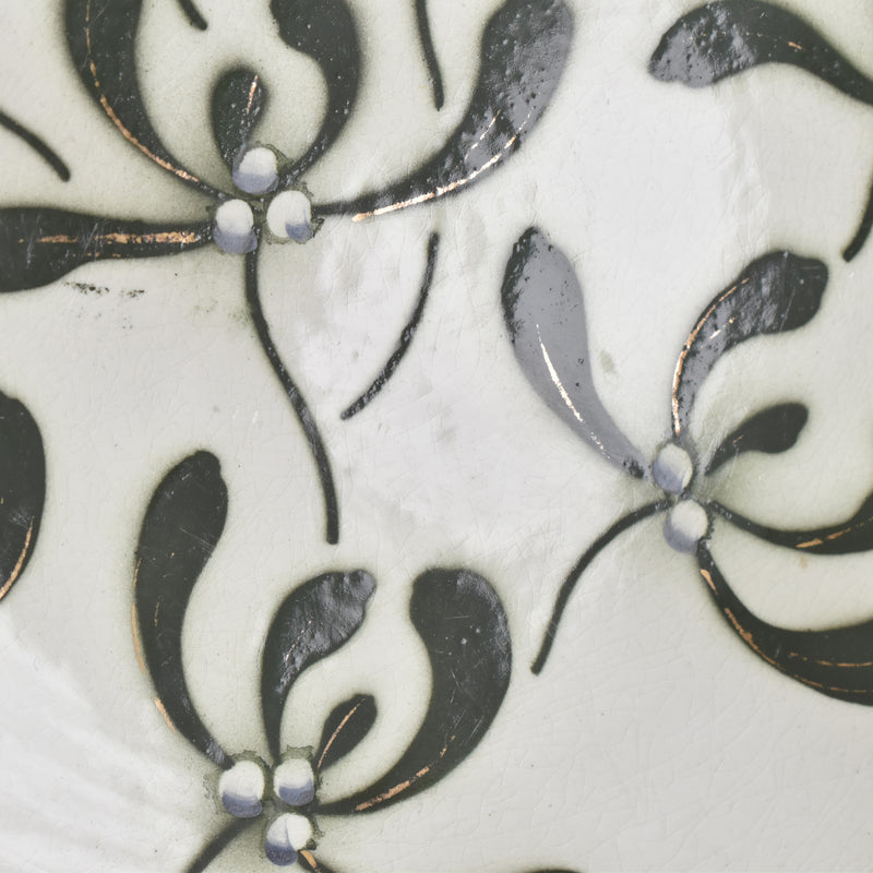 Antique Plate: Badonviller, Gui (Mistletoe) A