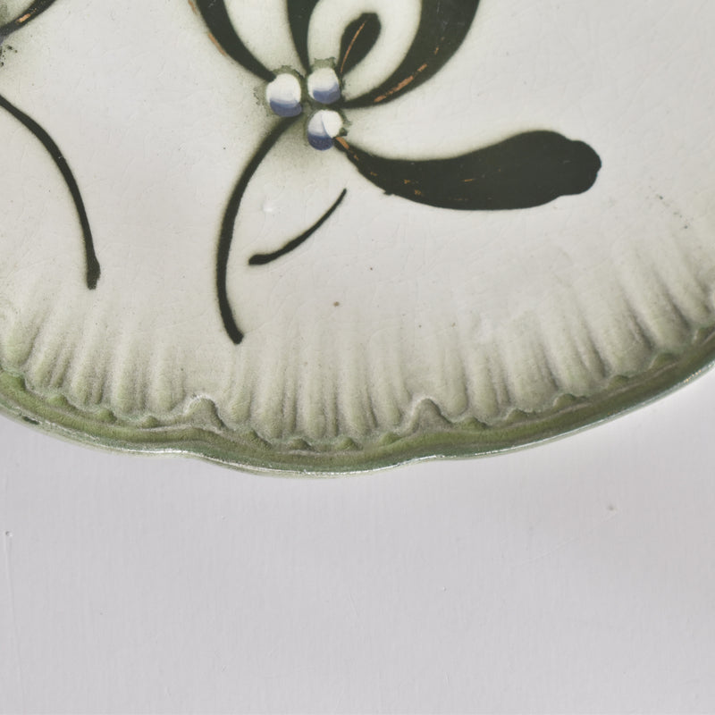 Antique Plate: Badonviller, Gui (Mistletoe) A