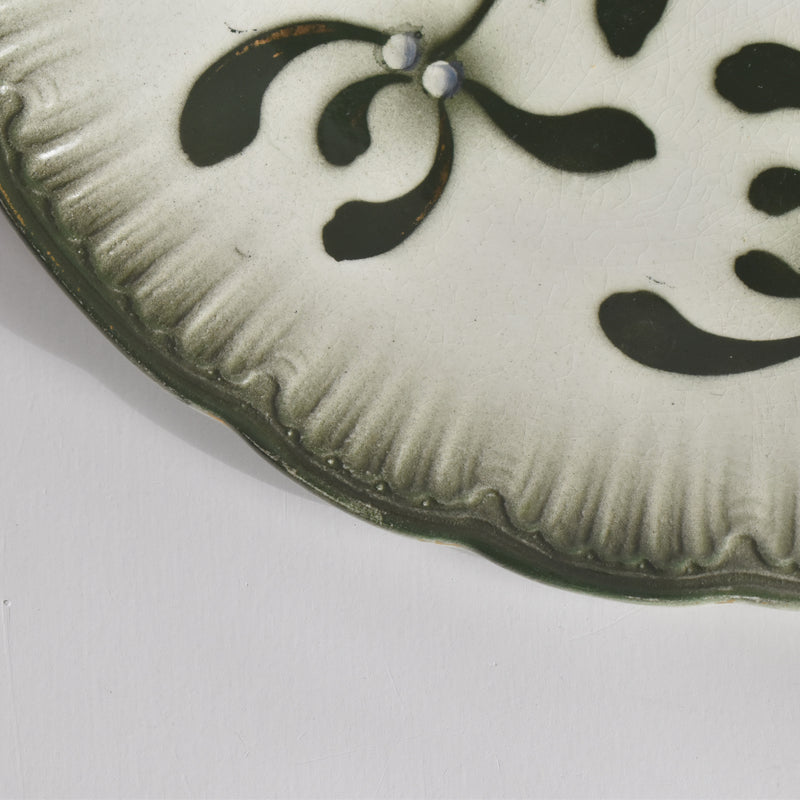 Antique Plate: Badonviller, Gui (Mistletoe) A