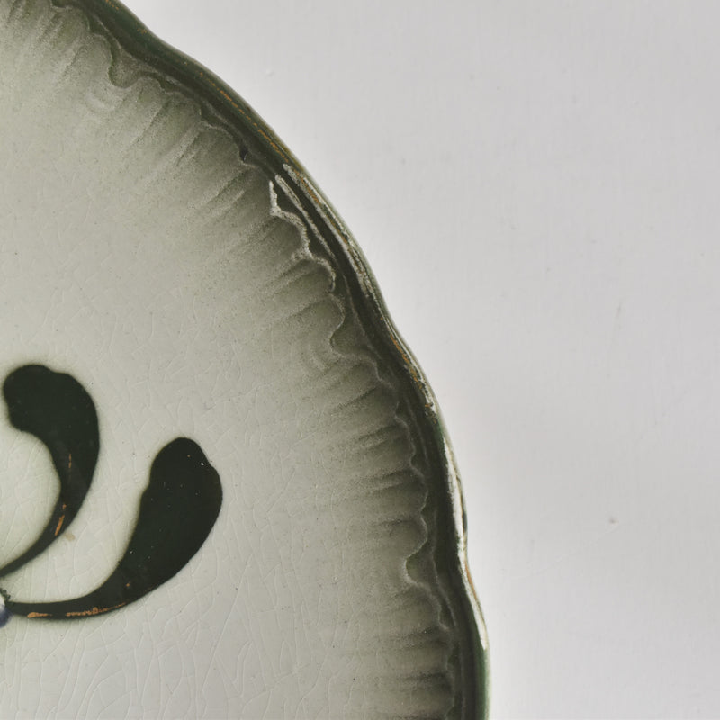 Antique Plate: Badonviller, Gui (Mistletoe) A