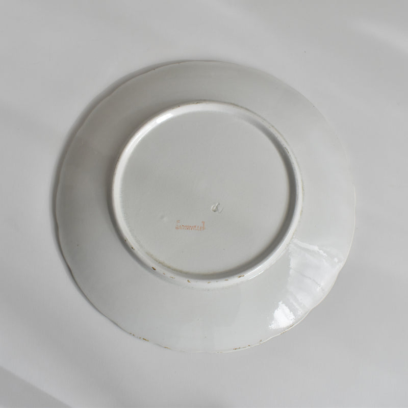 Antique Plate: Badonviller, Gui (Mistletoe) A