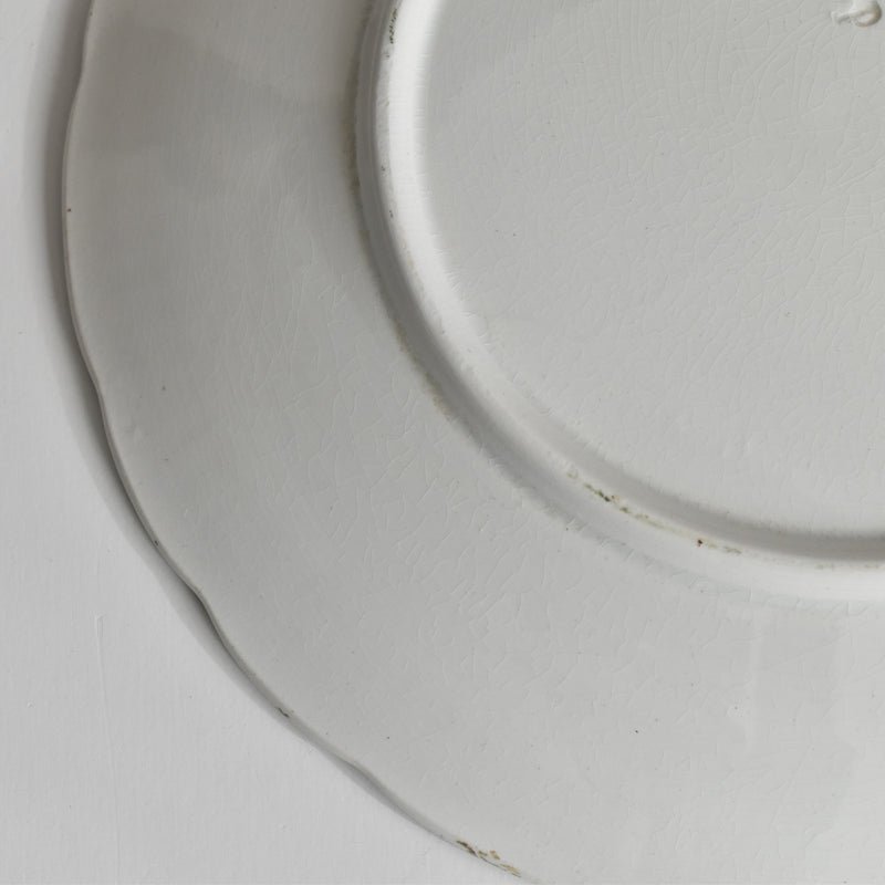 Antique Plate: Badonviller, Gui (Mistletoe) A