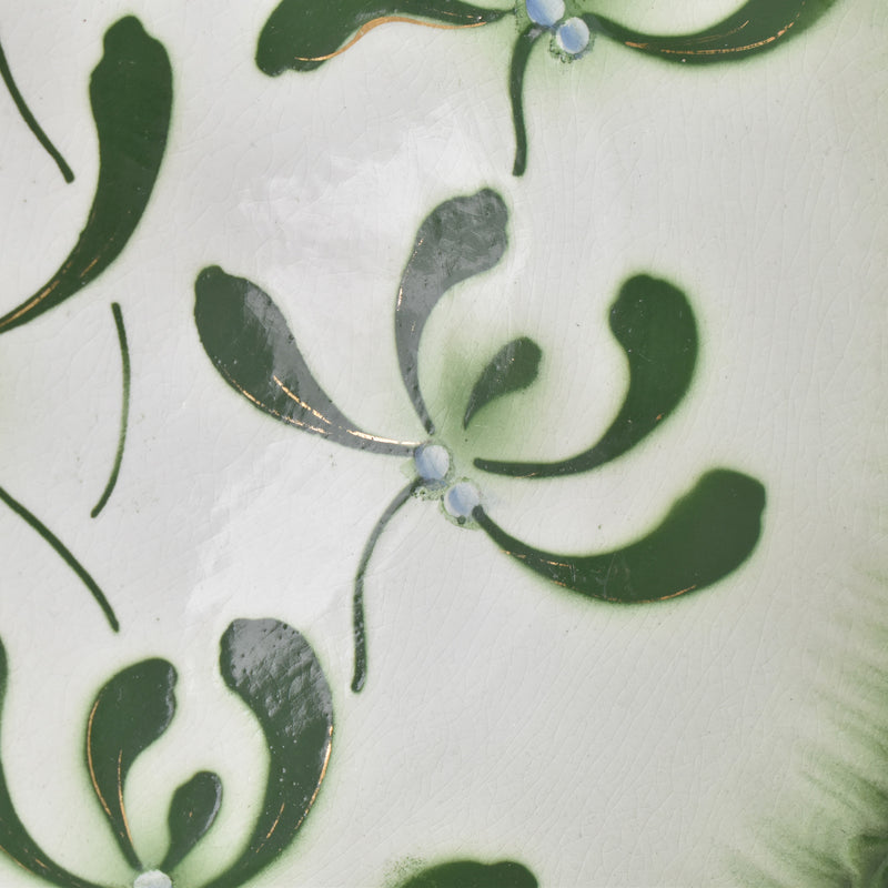 Antique plate Badonviller Gui (Mistletoe) B