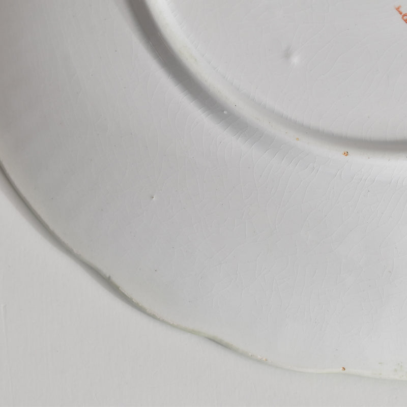 Antique plate Badonviller Gui (Mistletoe) B