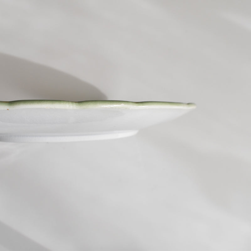 Antique plate Badonviller Gui (Mistletoe) B