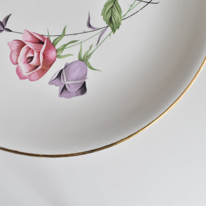 Vintage plate Badonviller Lisa A