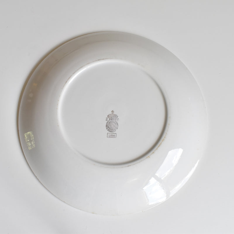 Vintage Plate Badonviller Lisa B