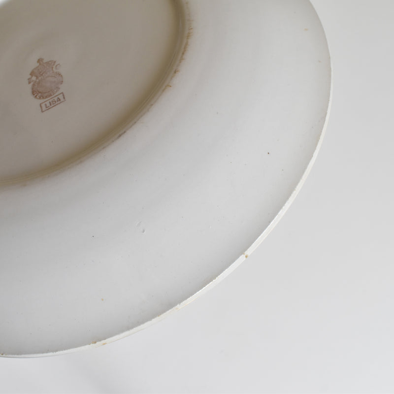 Vintage Plate Badonviller Lisa B