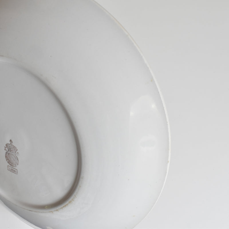 Vintage Plate Badonviller Lisa B