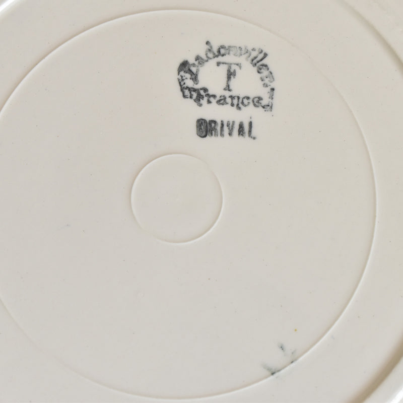 ヴィンテージプレート バドンヴィレー Orival（オリヴァル） A