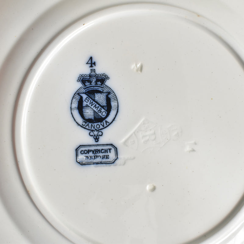 Antique Plate BWM&CO Brown Westhead Moore & Co. Canova B