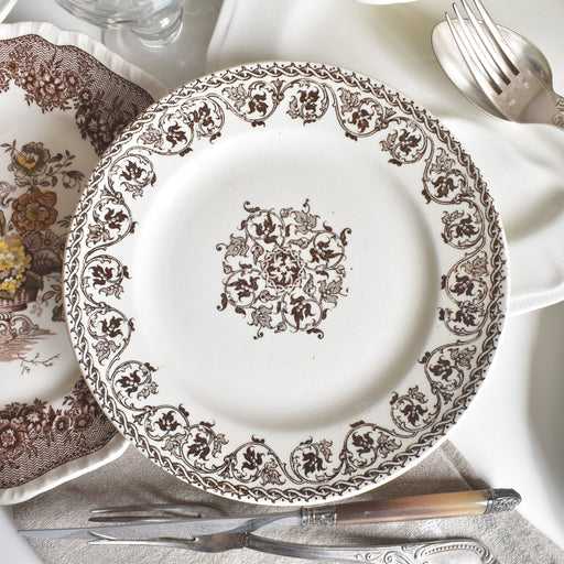 アンティークデザートプレート HB&Cieショワジールロワ Brienne（ブリエヌ）