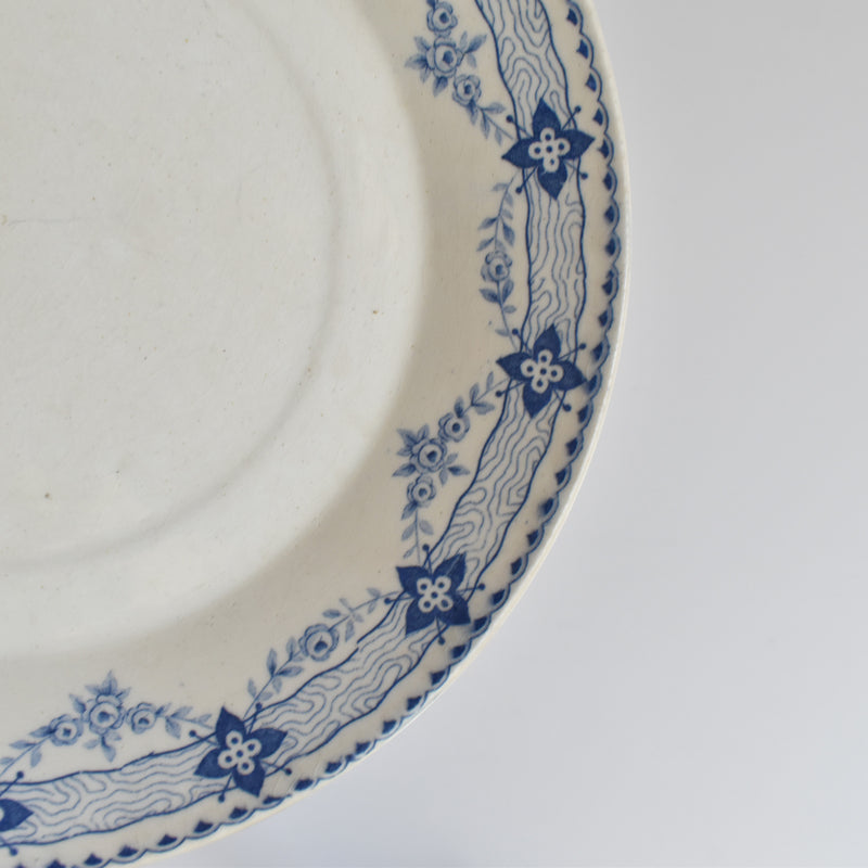 Antique Dessert Plate, Choisy-le-Roi, Lavoisier