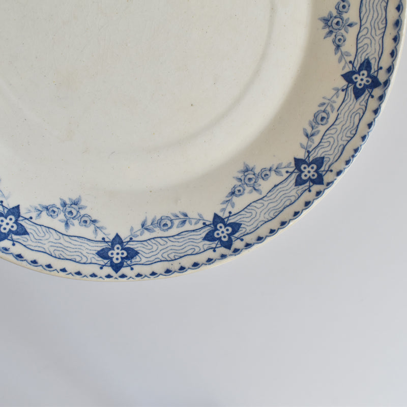 Antique Dessert Plate, Choisy-le-Roi, Lavoisier