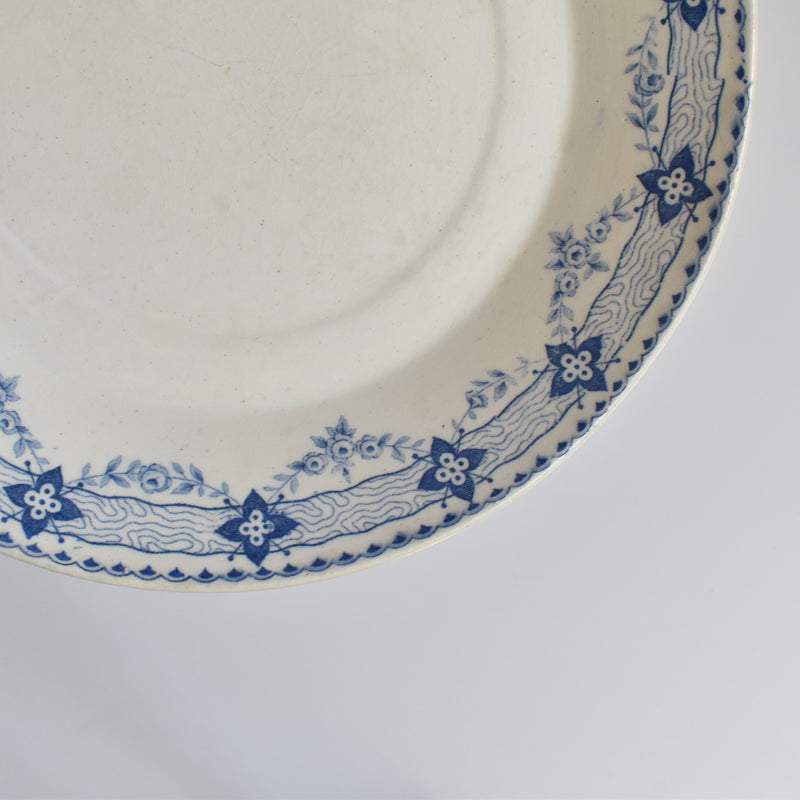 Antique Dessert Plate, Choisy-le-Roi, Lavoisier