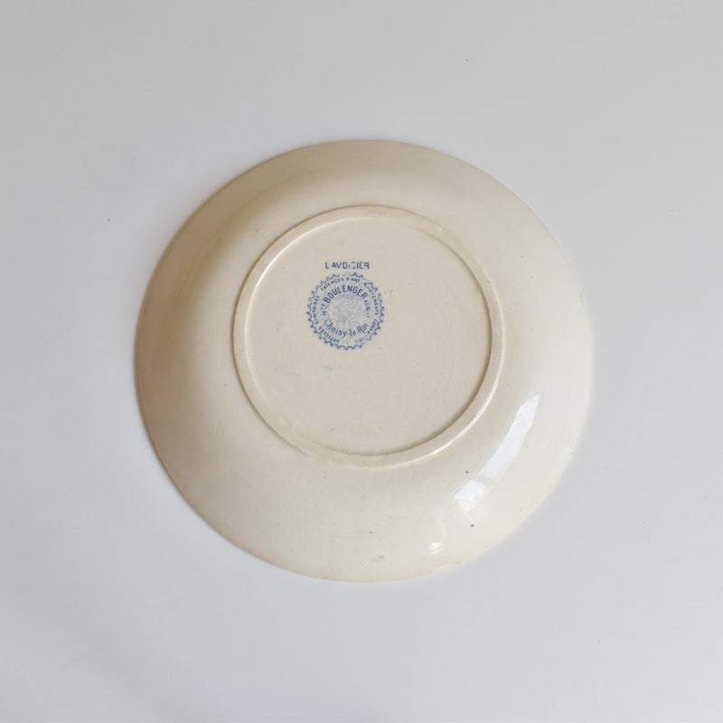 Antique Dessert Plate, Choisy-le-Roi, Lavoisier