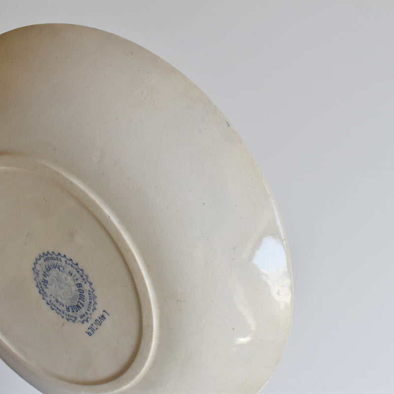 Antique Dessert Plate, Choisy-le-Roi, Lavoisier