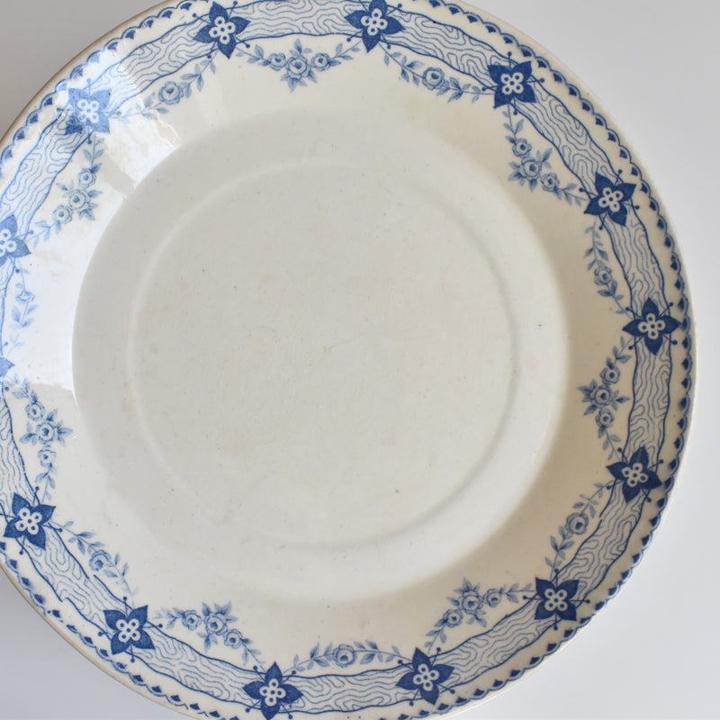 Antique Dessert Plate, Choisy-le-Roi, Lavoisier