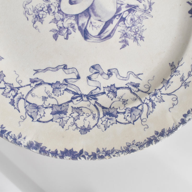 Antique Plate: Choisy-le-Roi, Louis XVI