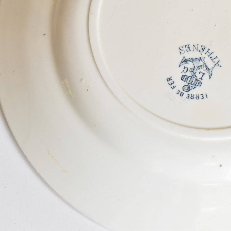 Antique plate Clairefontaine Athènes